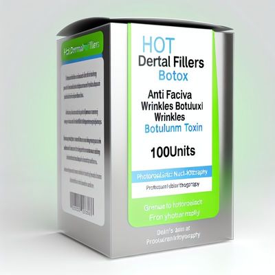 Pure Hot Dermal Fillers Anti Facial Wrinkles Botulinum Toxin 100 Units