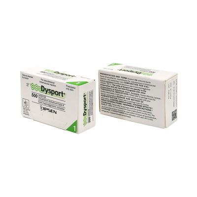 Dysport Toxina Botulínica Tipo A 100 Unidades para la Eliminación de Arrugas