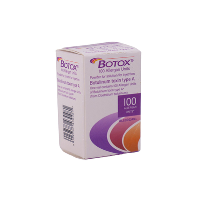 Inyección de Botox Allergan 100 Unidades para la Eliminación de Arrugas