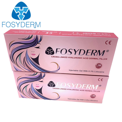 Inyección para arrugas profundas con Ultra 4 Fosyderm Deep 1ml 2ml HA Dermal Filler