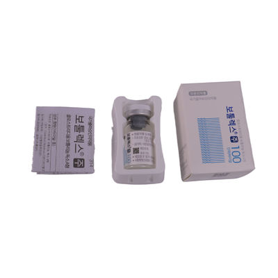 Dysport Allergan Corea Botulax Inyección 100iu Botulinum Toxina para tratamiento de belleza facial