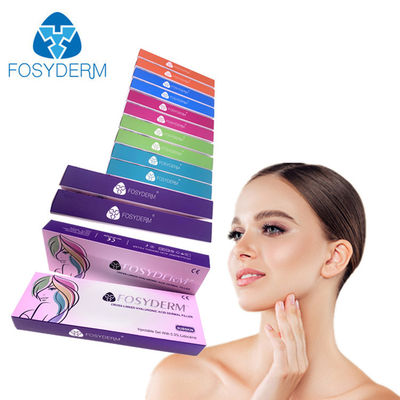 Inyección de relleno Fosyderm HA para facial y cuerpo 1 ml 2 ml 5 ml 10ml 20ml 50ml