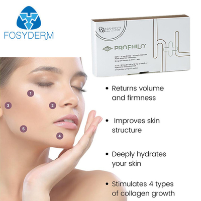 Beauty Medical utilizando tratamiento facial de relleno dérmico de Profhilo HA