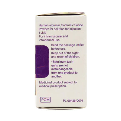 Toxina botulínica Allergan de alta calidad, 100 unidades, en polvo