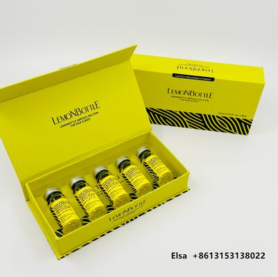 Botellas de limón Solución de lipólisis disolvente en grasa inyectable para el cuerpo