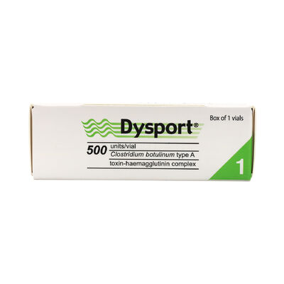 Dysport 500 u Toxina botulínica cuidado de la piel eliminación de arrugas inyección de