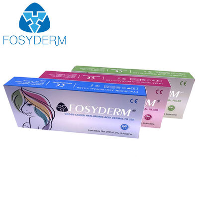 Facial dérmico del llenador de los llenadores cutáneos del labio del ácido hialurónico de Fosyderm reticulado