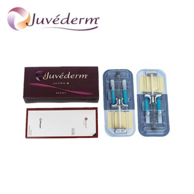 Relleno dérmico de ácido hialurónico Juvederm para contorno facial y reducción de arrugas