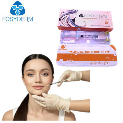 Relleno facial antiarrugas de línea profunda Relleno labial dérmico inyectable con ácido hialurónico