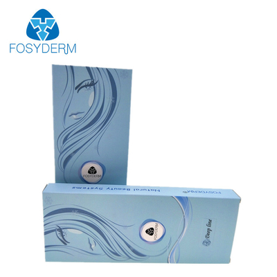 Ácido hialurónico del llenador cutáneo inyectable del llenador de Fosyderm 2ml profundamente claro