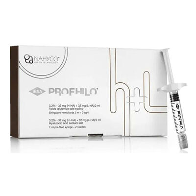 Profhilo H+L relleno de ácido hialurónico Relleno cutáneo Elimina las arrugas en el cuello