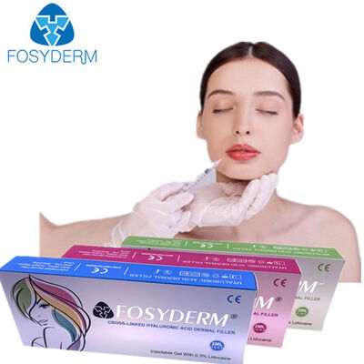 Ácido hialurónico Relleno dérmico Antirrugas Elevación facial 1 ml 2 ml