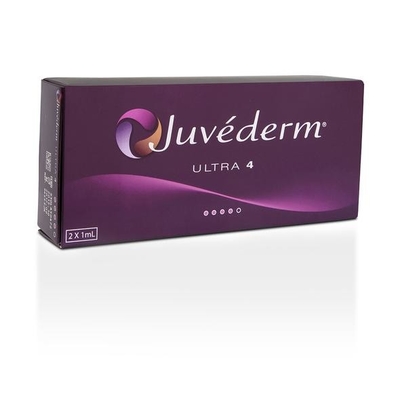 Llenador cutáneo inyectable de Juvederm Ultra4 2*1ml, cara de la inyección del ácido hialurónico