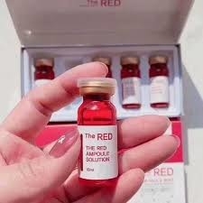 La solución roja de la lipolisis de la ampolla para el tejido gordo disuelve