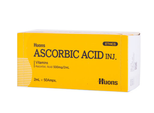 Ácido hialurónico y vitamina C combinados en Huons Acido ascórbico Tratamiento blanqueador para piel radiante