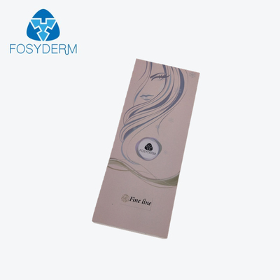 La cruz de Fosyderm 2ml ligó inyecciones faciales ácidas hialurónicas del labio cutáneo del llenador