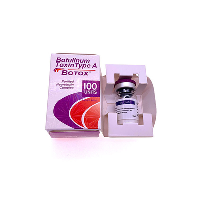 Arrugas antis Botulinum inyectables de la toxina 100units de Allergan
