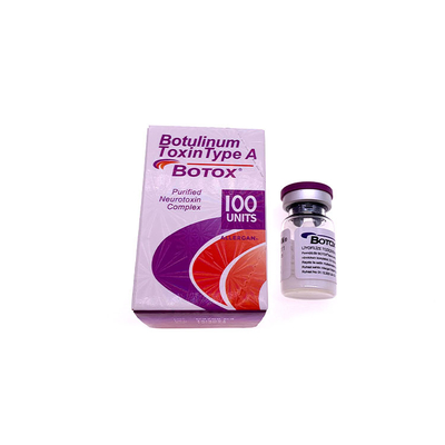 Tipo de la toxina de Boyulinum de los tratamientos de Allergan BOTOX un cuidado de piel de la inyección 100iu