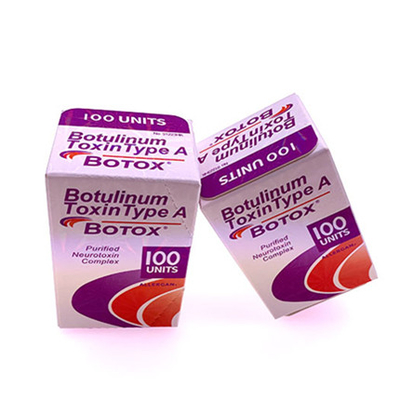 100 IU de tipo Botulinum de la toxina una inyección anti de Botox de las arrugas de Allergan