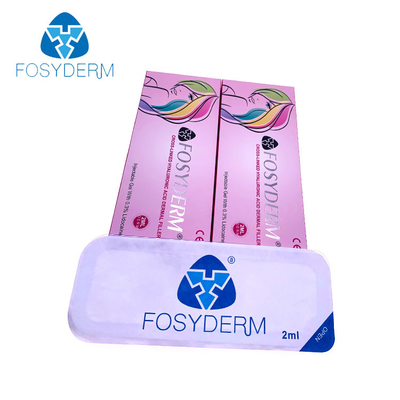 El llenador de los labios de Fosyderm 2Ml que quita medio arruga el ácido hialurónico