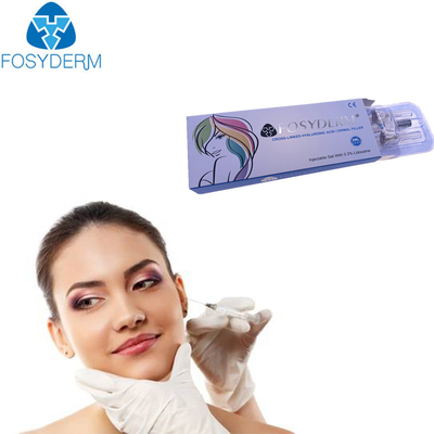 Llenador cutáneo profundo de Fosyderm para el ácido hialurónico de Chin ha de la nariz