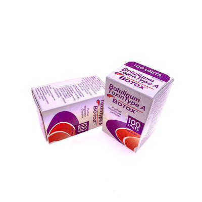 Inyectando Allergan 100 unidades mecanografían un  a quitar arrugas