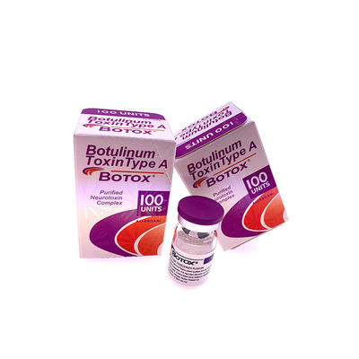 La cara anti Botulinum de la toxina 100IU arruga la inyección blanca del polvo del  de Allergan