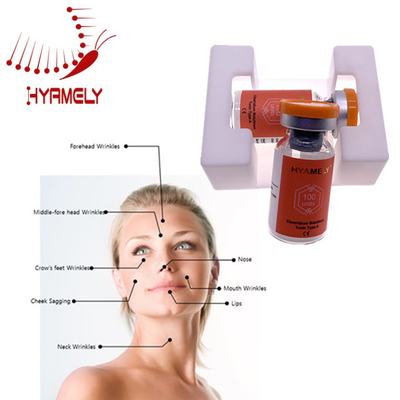Frente anti de las arrugas de la toxina Botulinum de las unidades de Hyamely Botulax 100