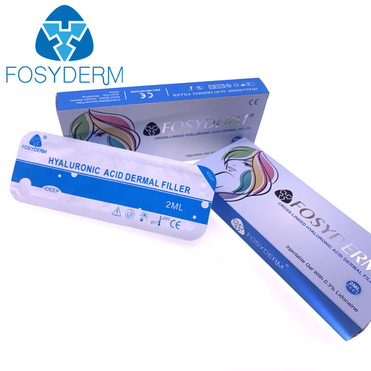 Facial dérmico del llenador de los llenadores cutáneos del labio del ácido hialurónico de Fosyderm reticulado