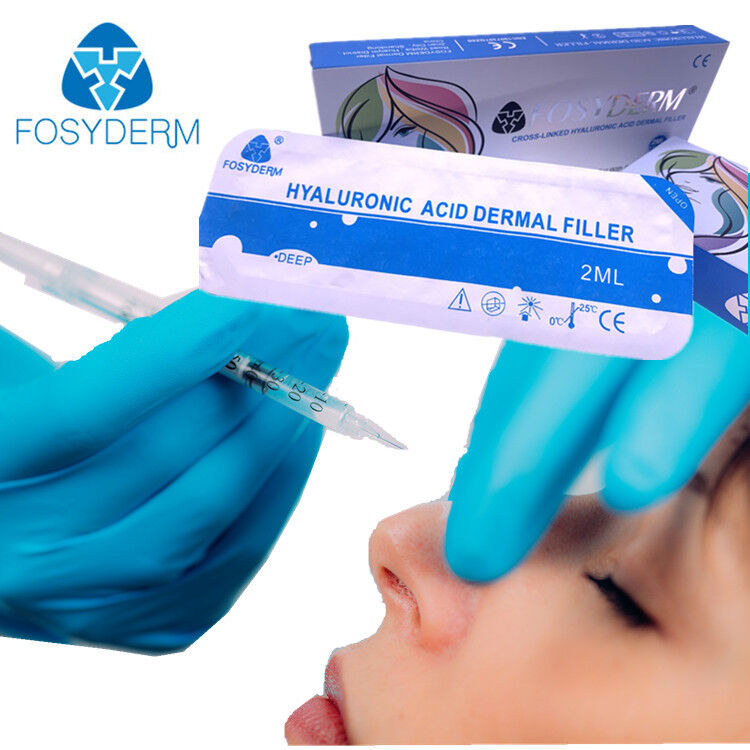 OEM/ODM Acido Hialuronico Ha Dermal Filler Cruzado más profundo para el llenado de mejilla nariz barbilla