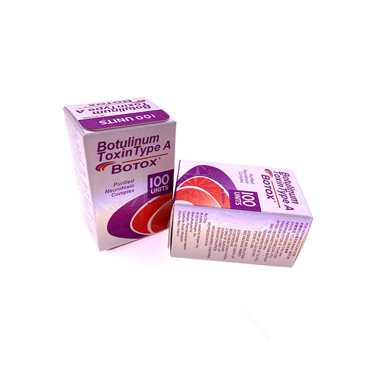 Tipo un 100IU Allergan  para alisar arrugas en facial