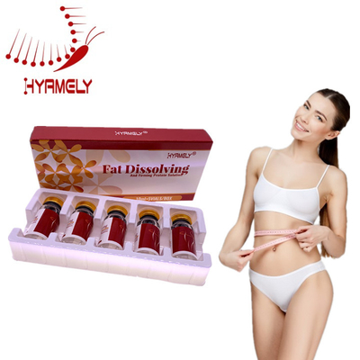 Solución de disolución gorda de la lipolisis de los frascos de Hyamely 5 para la cara y el cuerpo