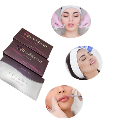 Inyección facial ácida hialurónica del llenador 2x1ml Ultra3 Ultra4 Voluma de Juvederm