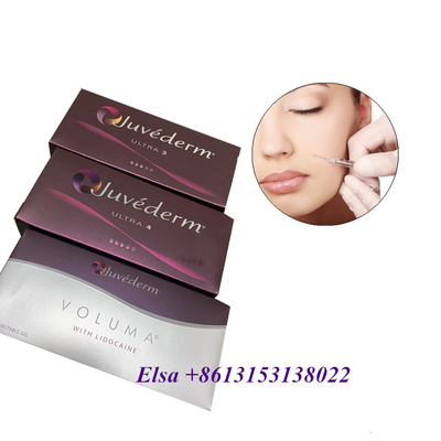 Gel prellenado llenador cutáneo ácido hialurónico de la inyección de Juvederm Voluma