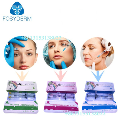 Inyección ácida hialurónica 24mg/ml ha del llenador cutáneo de Fosyderm para el CE de los labios