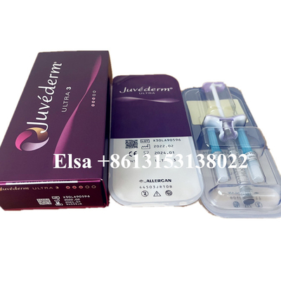 Salón de belleza Juvederm Relleno Dermal HA Gel inyección para el antienvejecimiento