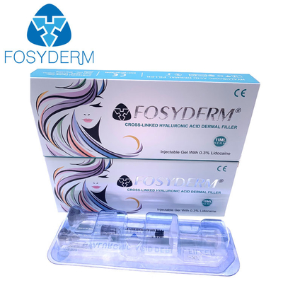 Llenador de Fosyderm 1ml Derm de la cara y de los labios que quita arrugas