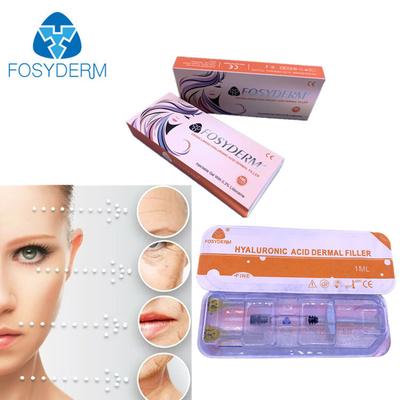 el llenador cutáneo ácido hialurónico fino de 1ml Fosyderm quita líneas finas