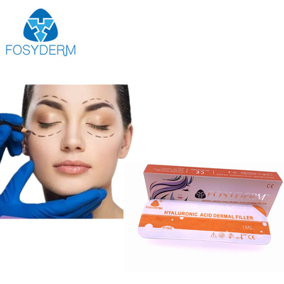 Llenador dérmico duradero del ácido hialurónico de Fosyderm para la inyección cosmética