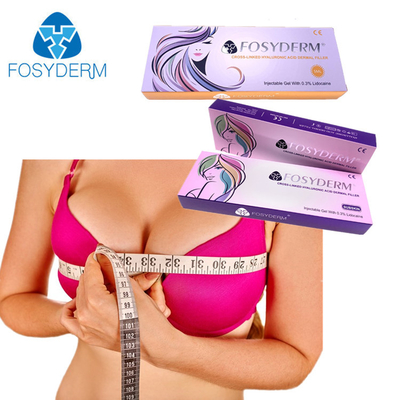 Llenador de las nalgas de Fosyderm 10ml 20ml Subskin ha de la inyección del pecho cutáneo
