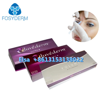 Llenador ácido hialurónico cutáneo Juvederm Voluma Ultra3 Ultra4 de la ha