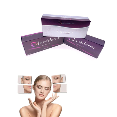 inyección cutánea del llenador de 2ml Juvederm para el ácido hialurónico de mejillas más regordetas de los labios