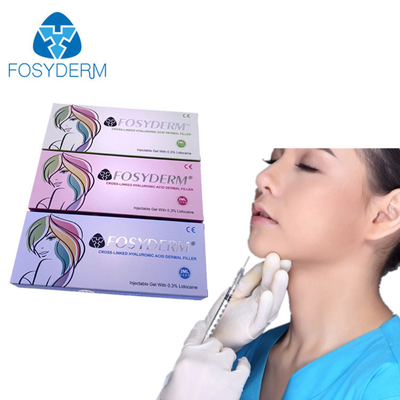 Llenador cutáneo profundo fino de Fosyderm 2ml Derm para los labios faciales Chin de las arrugas
