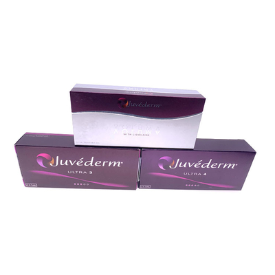 2 ml de Juvederm inyección para labios, barbilla, mejillas y cara
