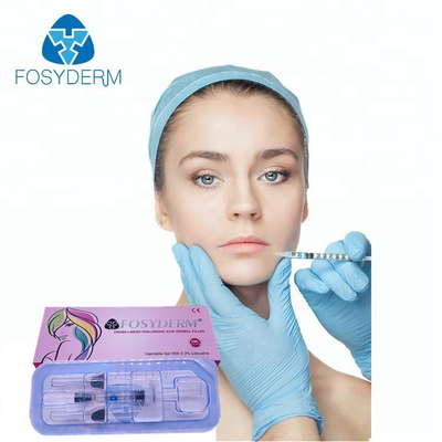 Relleno para labios Ampliación de la plenitud labial 2 ml Relleno dérmico Fosyderm HA Relleno para inyección