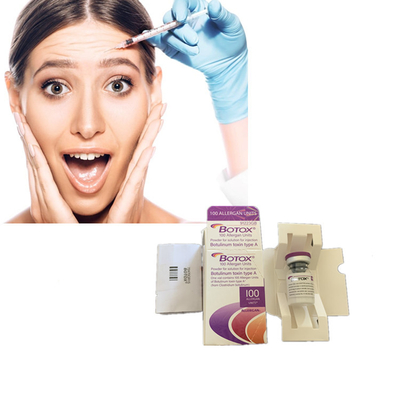 100 IU de  Allergan para eliminar las líneas de la frente Inyección de Toxina Botulínica