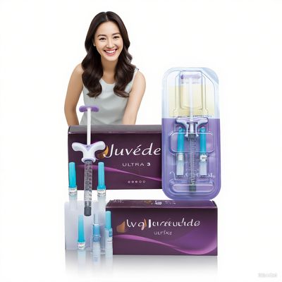 Juvederm ácido hialurónico relleno dérmico anti -envejecimiento elevación de la cara para los labios