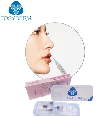gel ácido de 2ml Hyaluronate para el aumento de los labios, llenador inyectable del ácido hialurónico