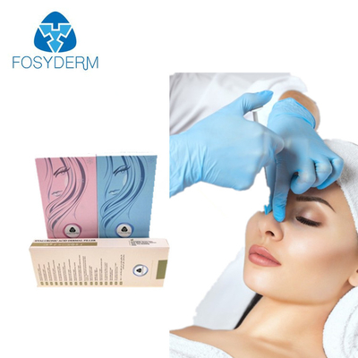Sodio transparente Hyaluronate del llenador 24mg de Chin del ácido hialurónico de los labios de Fosyderm