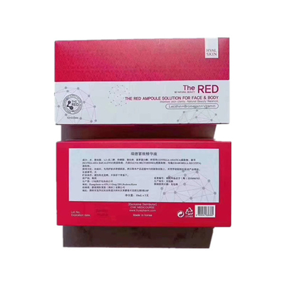 10ml/pérdida gorda de la ampolla de la botella de la inyección lipolítica ROJA de la solución